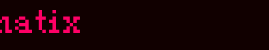 00Lunatix_英文字体