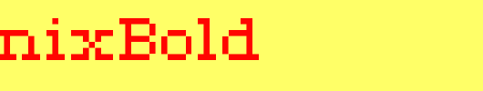 00TonixBold_英文字体