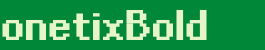 01PhonetixBold_英文字体