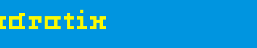 01Quadratix_英文字体