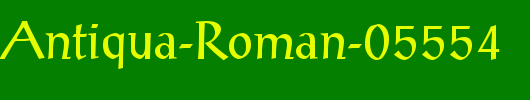 12-Post-Antiqua-Roman-05554_英文字体