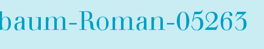 12-Walbaum-Roman-05263_英文字体