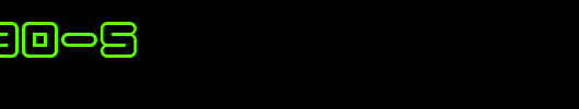 1900-80-5_英文字体