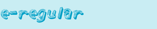 1stAve-regular_英文字体