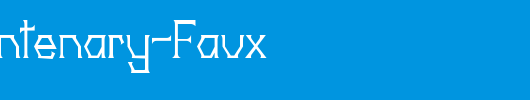 20th-Centenary-Faux_英文字体