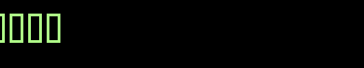 22nd-Light_英文字体