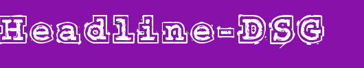 50-s-Headline-DSG_英文字体