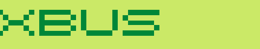 5pxbus_英文字体