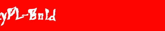 612KosheyPL-Bold_英文字体