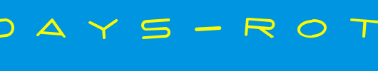 7-days-rotated_英文字体