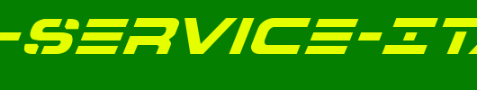 7th-Service-Italic_英文字体