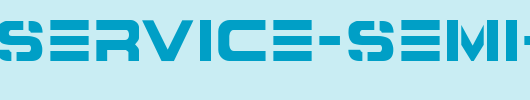 7th-Service-Semi-Condensed_英文字体