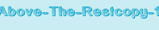 A-Cut-Above-The-Restcopy-1_英文字体