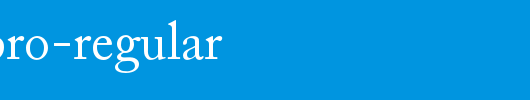 ACaslonPro-Regular_英文字体