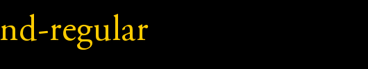 AGaramond-Regular_英文字体