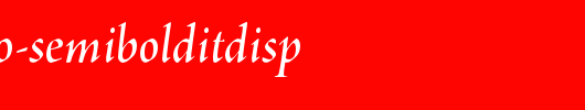 AJensonPro-SemiboldItDisp.otf