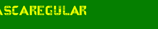 ASVELASCARegular_英文字体