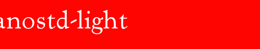 ATHadrianoStd-Light.otf