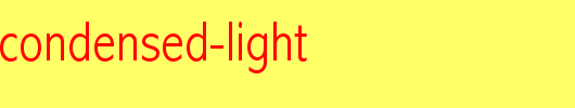Abadi-MT-Condensed-Light_英文字体