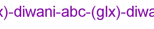 Abc-(Glx)-Diwani-Abc-(glx)-Diwani.TTF