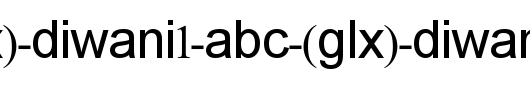 Abc-(Glx)-Diwani1-Abc-(glx)-Diwani1.TTF