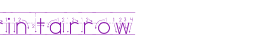 AbcPrintArrow.ttf