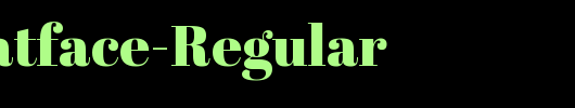 AbrilFatface-Regular_英文字体