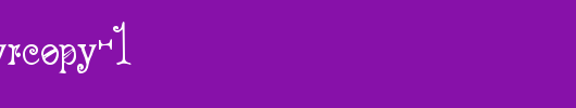 Acadian-Cyrcopy-1_英文字体