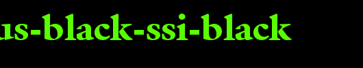Acanthus-Black-SSi-Black_英文字体