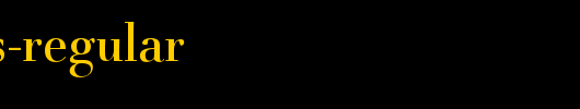 Acanthus-Regular_英文字体