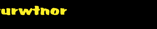 AccentURWTNor_英文字体