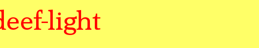 AccoladeEF-Light_英文字体