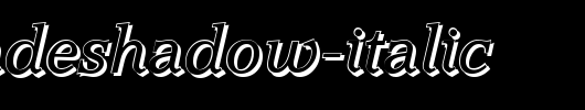 AccoladeShadow-Italic.ttf