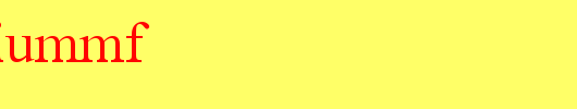 AdaMediumMF_英文字体