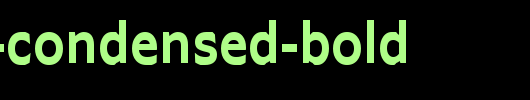 Adams-Condensed-Bold_英文字体