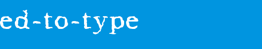 Addicted-to-Type
