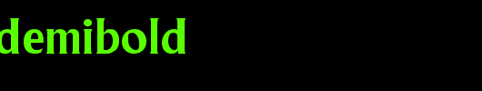 Adelon-DemiBold_英文字体