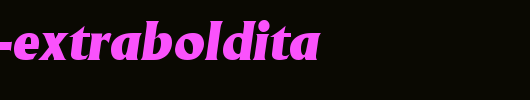 Adelon-ExtraBoldIta.Ttf