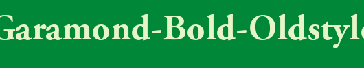 Adobe-Garamond-Bold-Oldstyle-Figures_英文字体