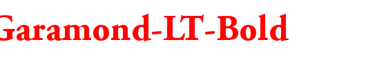 Adobe-Garamond-LT-Bold_英文字体