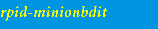 AdobeCorpID-MinionBdIt.otf