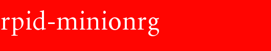 AdobeCorpID-MinionRg.otf