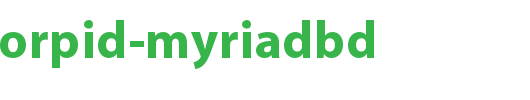 AdobeCorpID-MyriadBd_英文字体