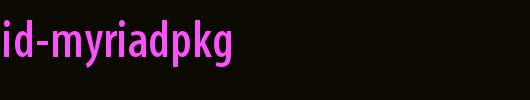 AdobeCorpID-MyriadPkg.otf