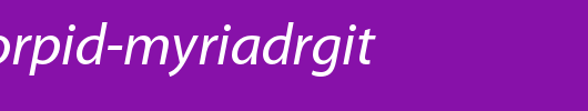 AdobeCorpID-MyriadRgIt.otf