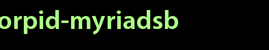 AdobeCorpID-MyriadSb.otf