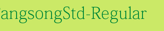 AdobeFangsongStd-Regular_英文字体