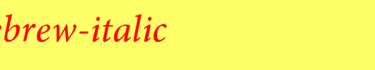 AdobeHebrew-Italic.otf