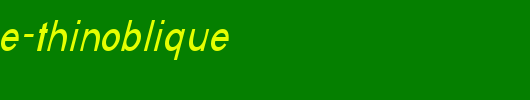 Advantage-ThinOblique.Ttf