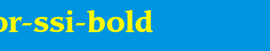 Advisor-SSi-Bold.ttf